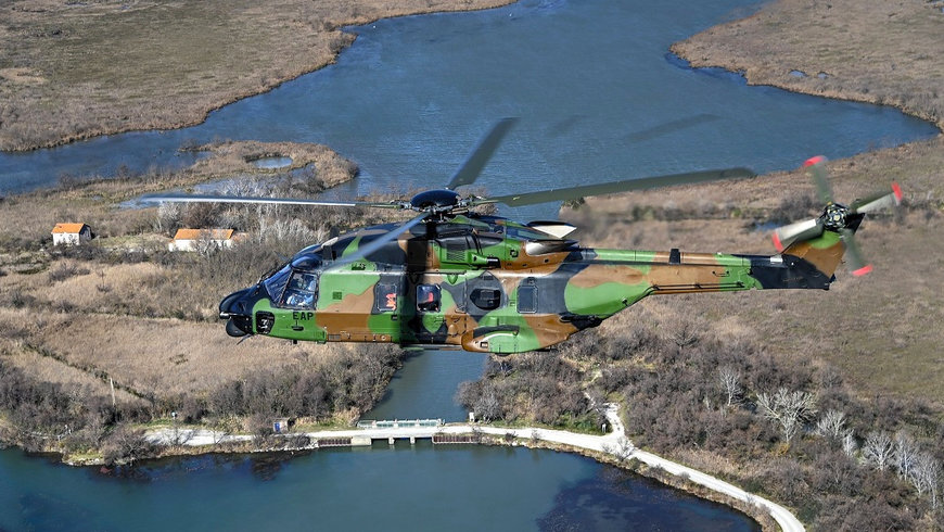 SAFRAN: NH90 HELICOPTER FLIES ON SUSTAINABLE FUEL